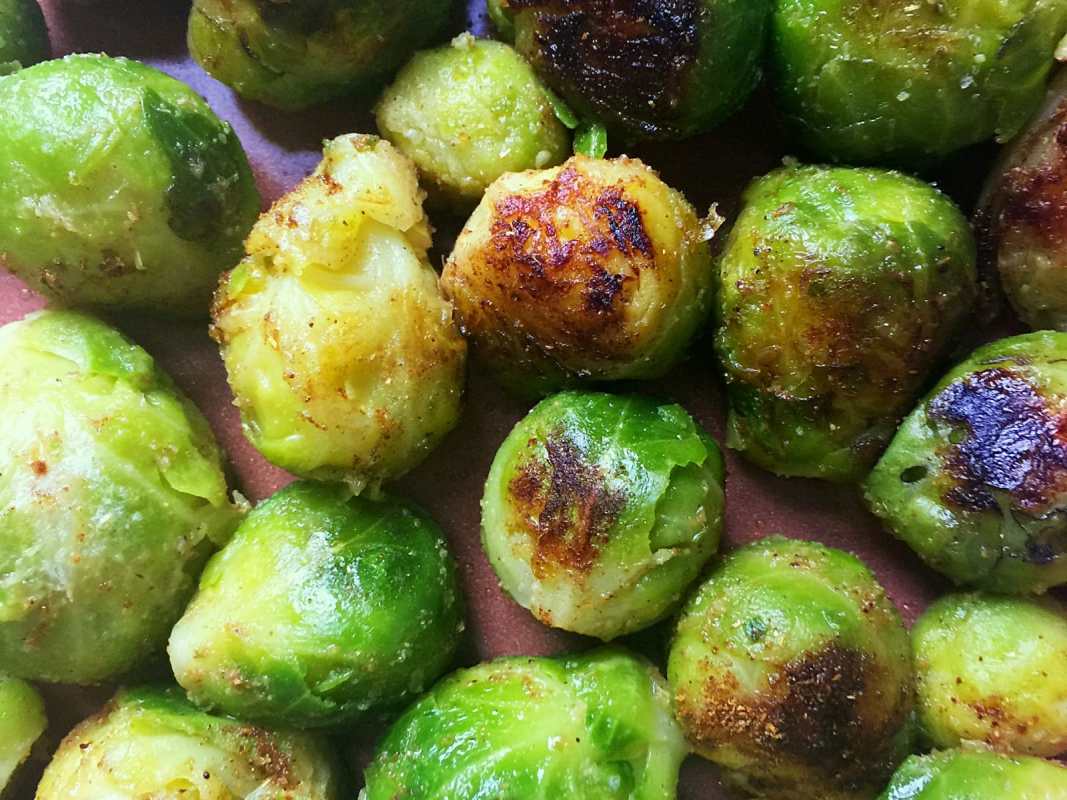 Garam Masala Brussels Sprouts