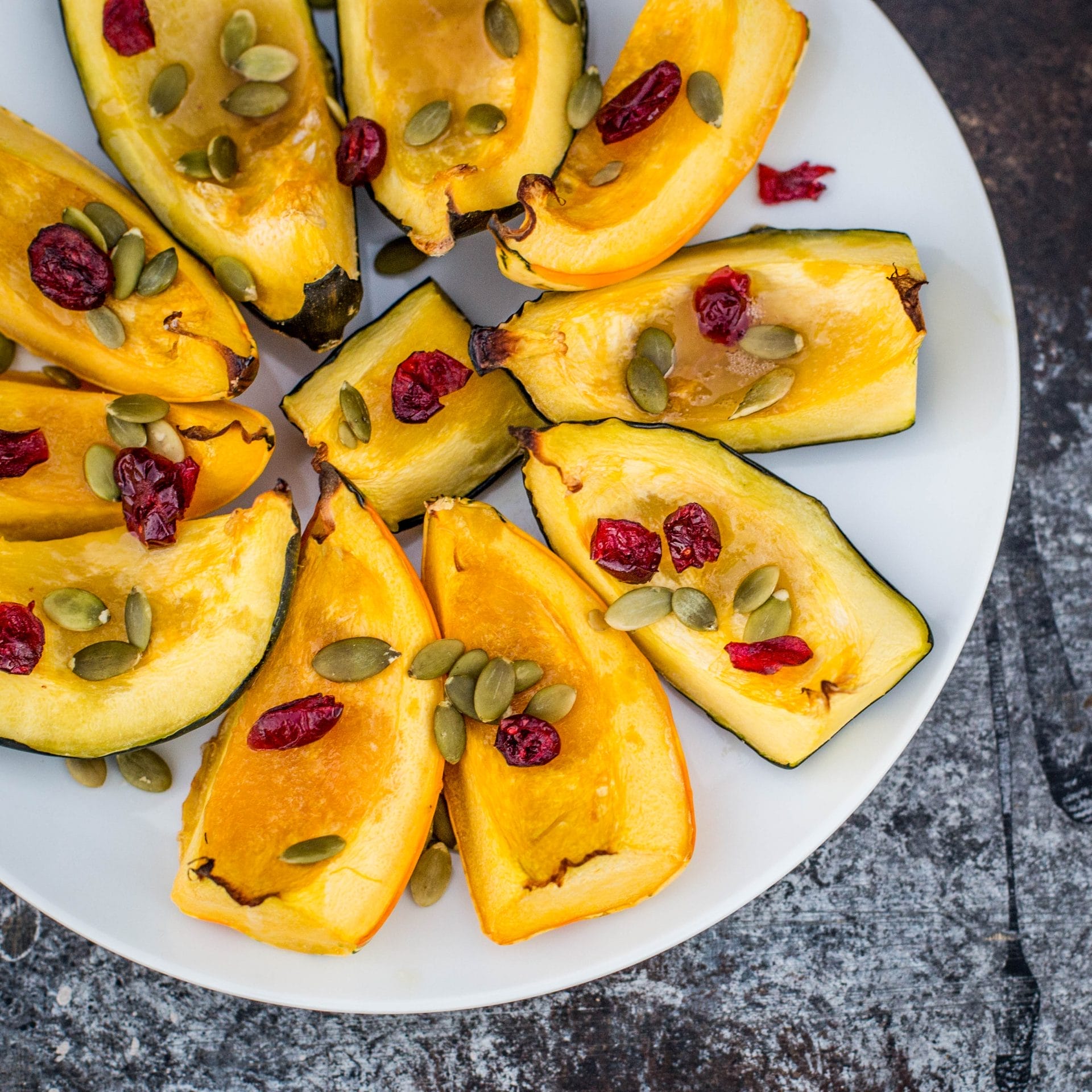Maple Roasted Acorn Squash&nbsp;