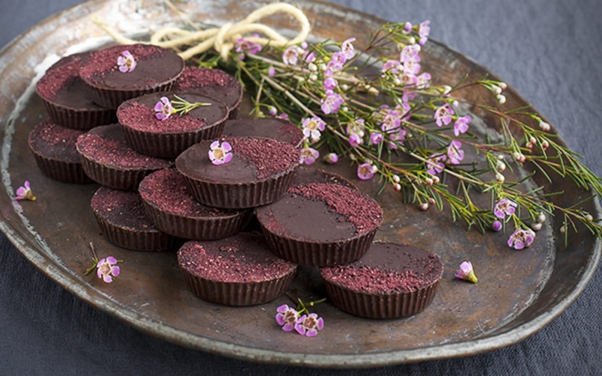 Marzipan Maca Hibiscus Cups