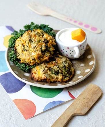Carrot and Kale Quinoa Patties