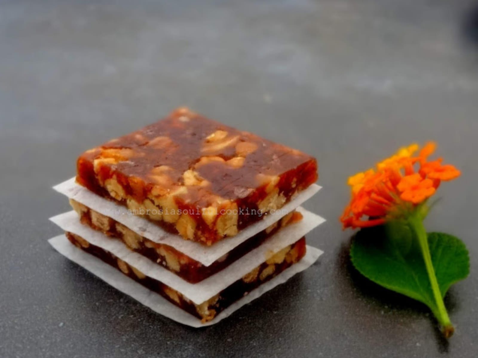 Healthy fat-filled Walnut Date Fudge