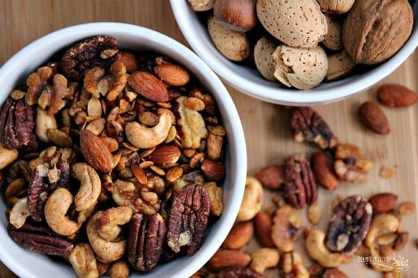 Sweet and Savory Spiced Nuts [Vegan]