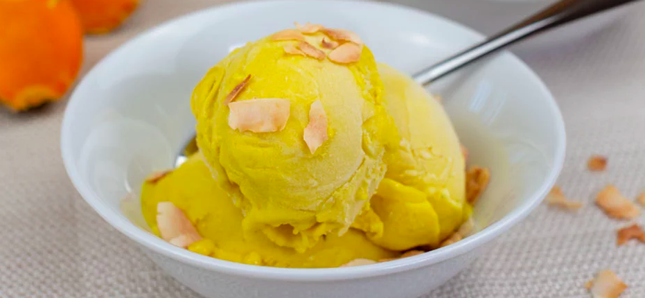 Turmeric Ginger Ice Cream