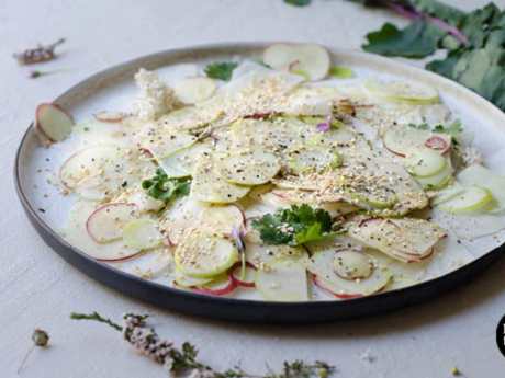 Kohlrabi Carpaccio