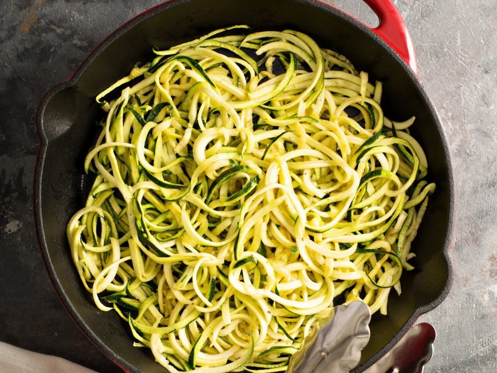 Lemon Garlic Zoodles