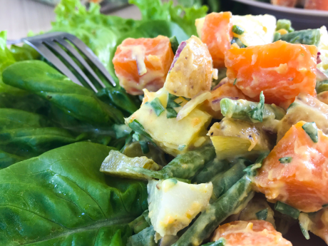 creamy vegan potato salad