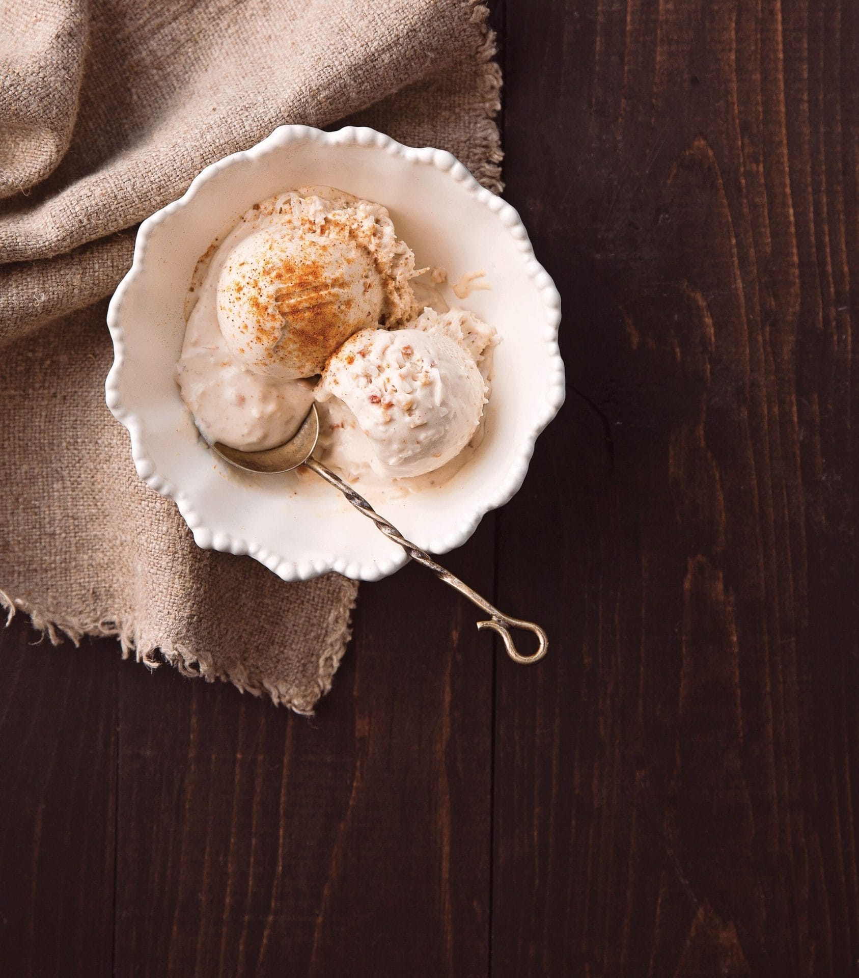 vegan thai chili peanut coconut milk ice cream
