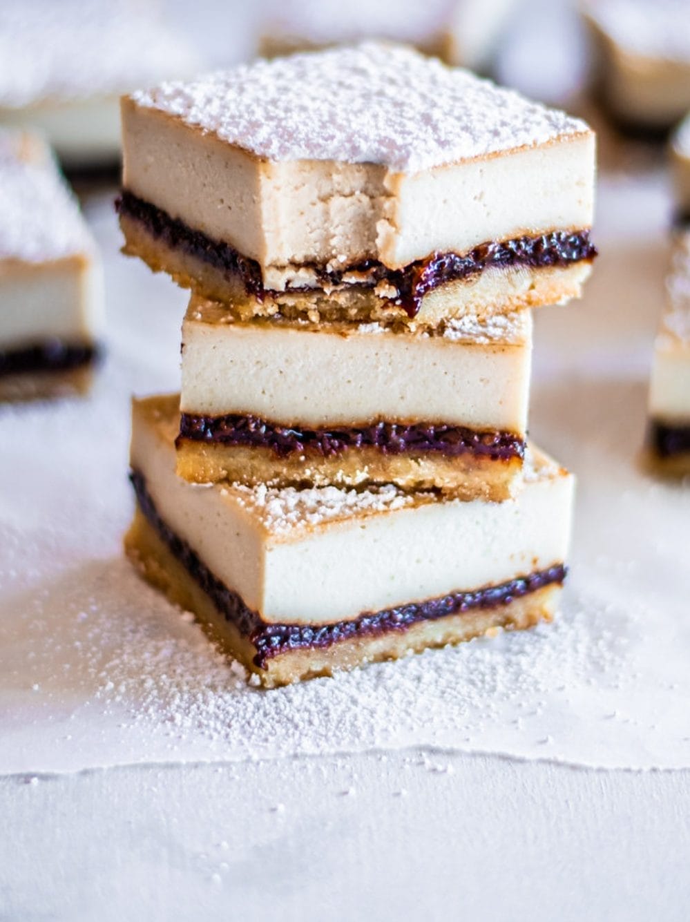 Cherry lime bars