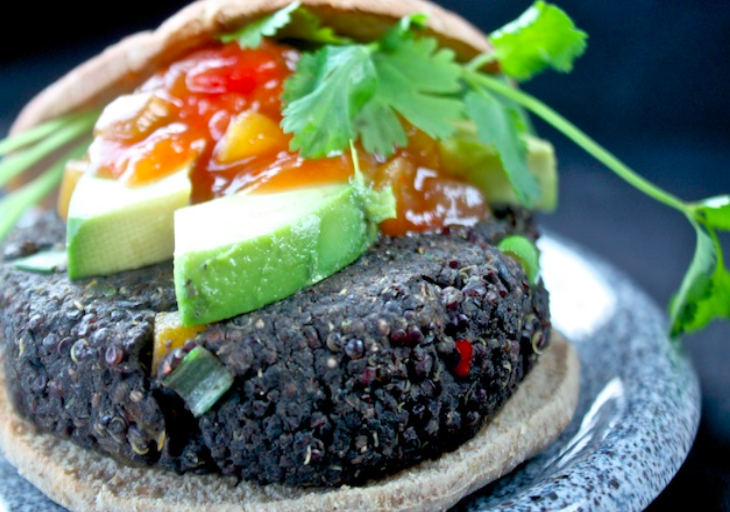 Vegan Black Bean Burgers