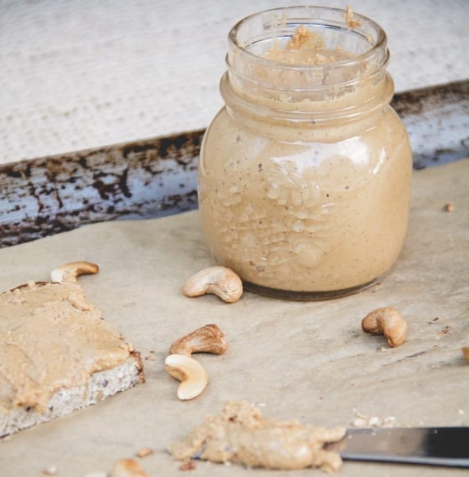 vegan roasted cashew nut butter