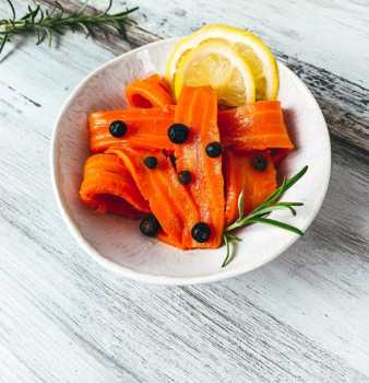 vegan carrot lox