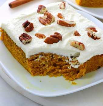 vegan Pumpkin Sheet Cake
