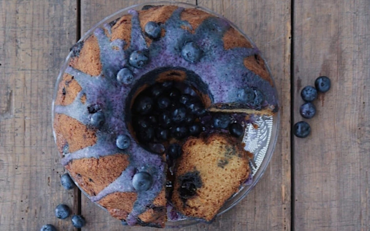 Blueberry Lemon Bundt Cake