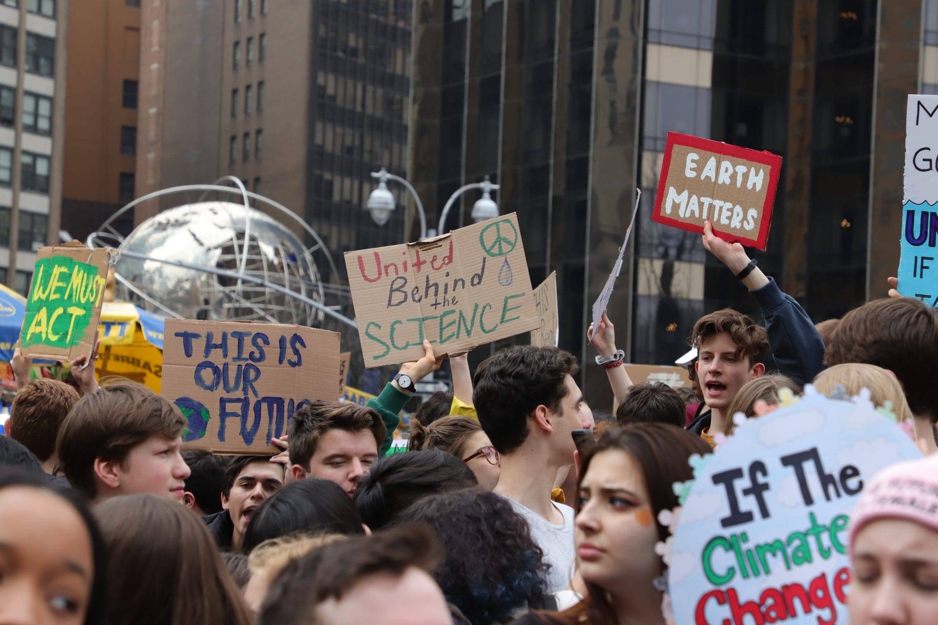 school strike for climate in New York City