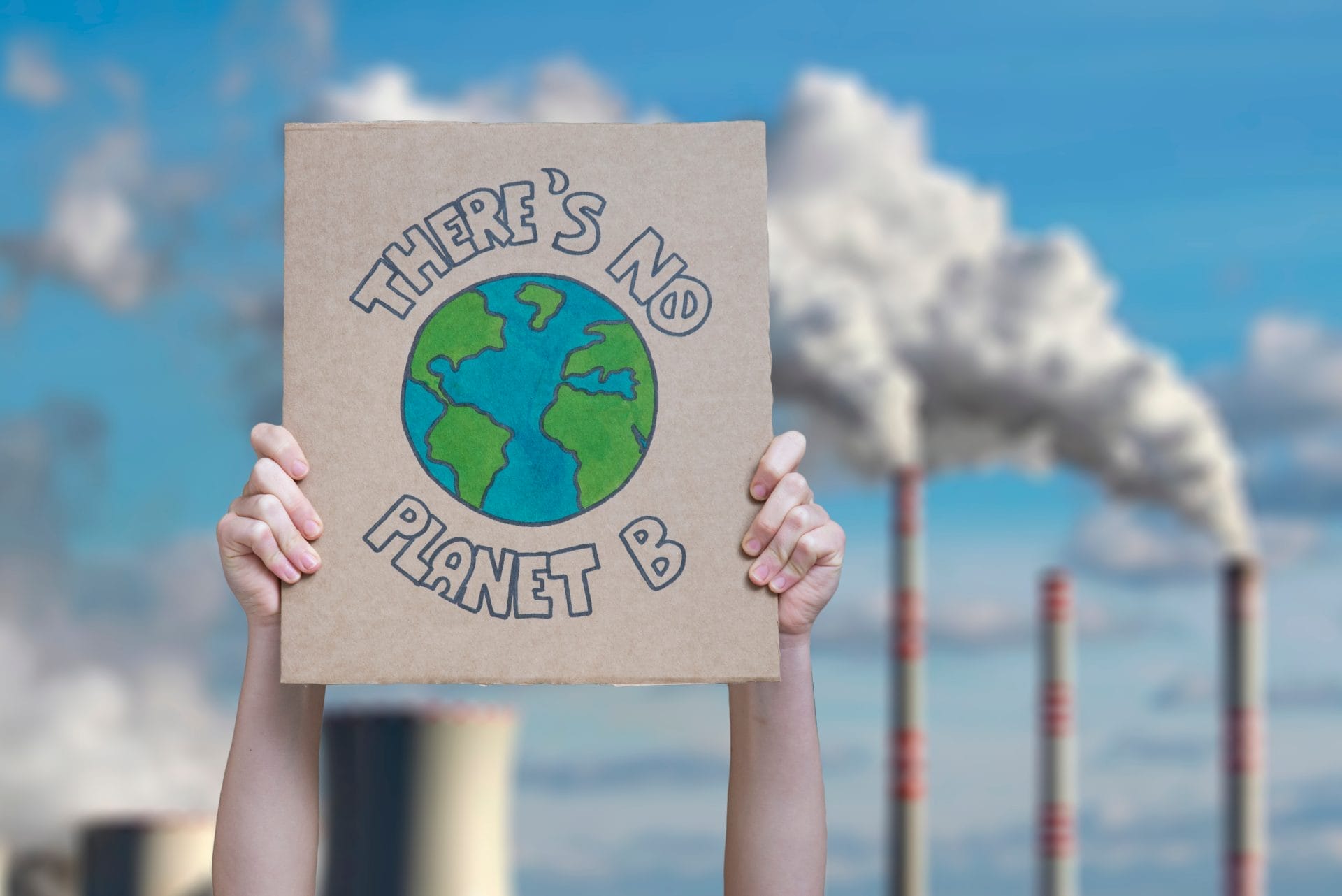 climate strike poster