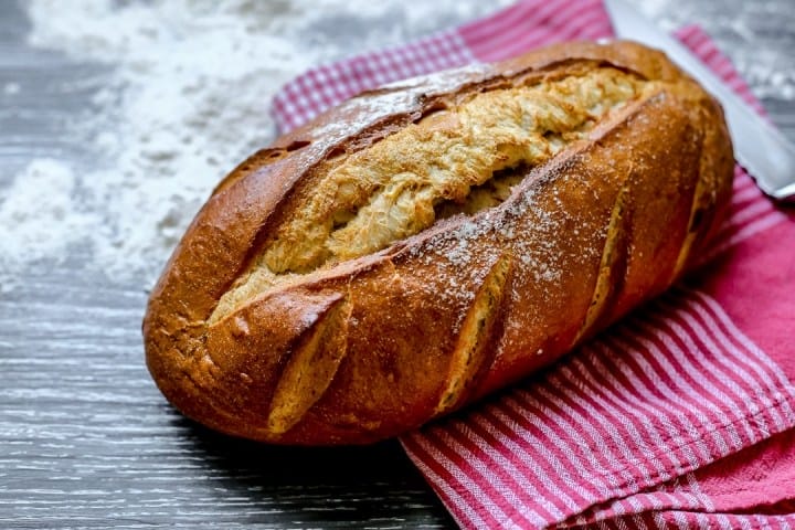vegan easy sourdough bread