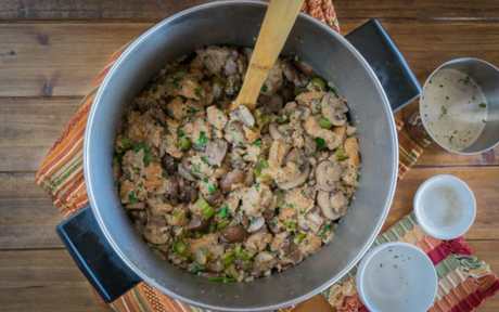 Mushroom and Sage Stuffing