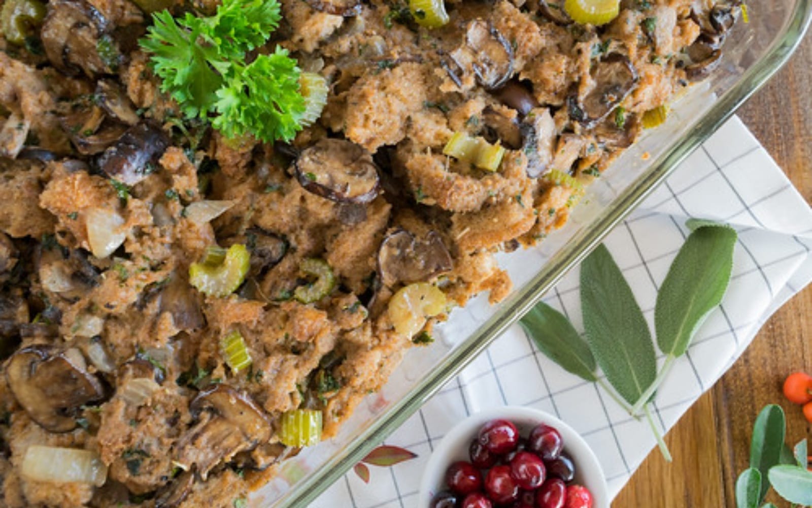 Mushroom and Sage Stuffing