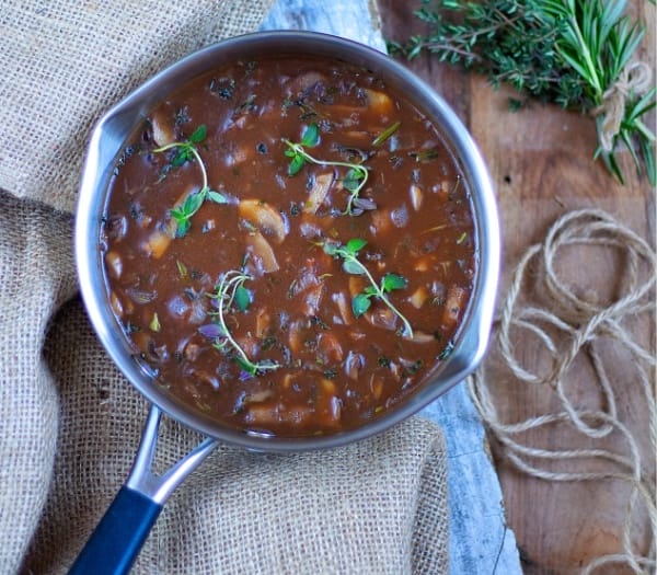 Vegan Mushroom Gravy