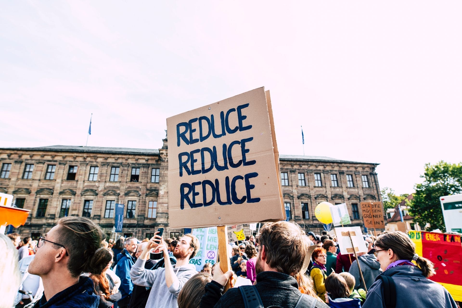 Climate Protest Signs