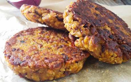 pumpkin VEGGIE BURGERS