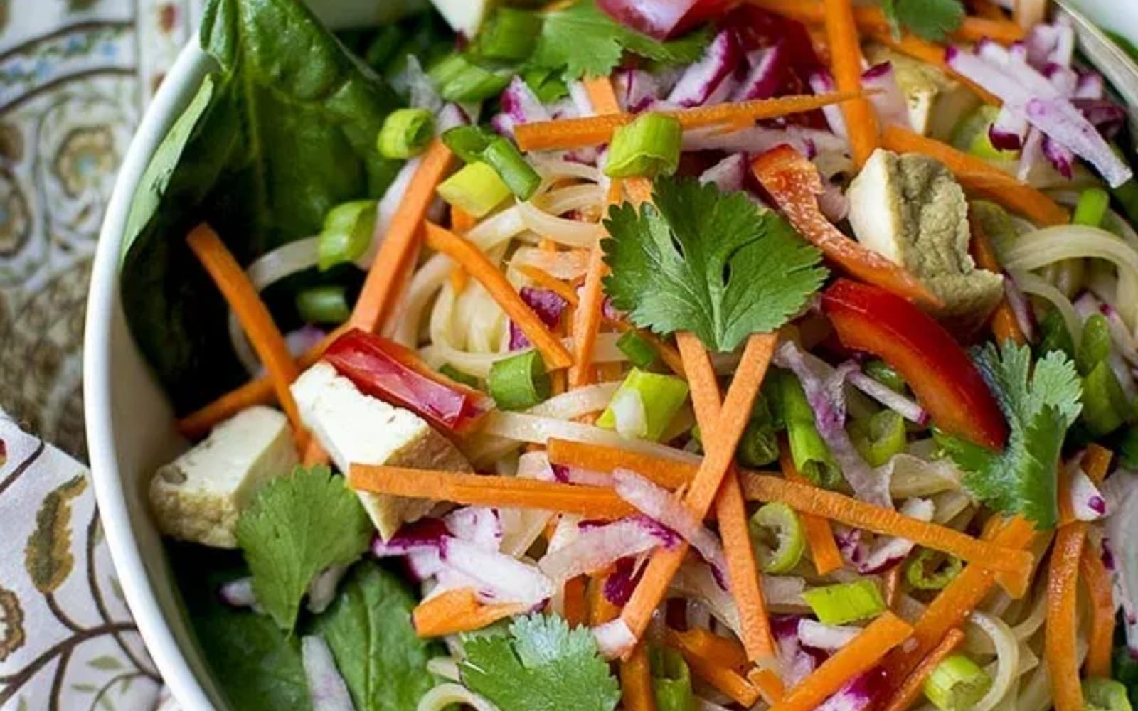 pad thai noodle salad