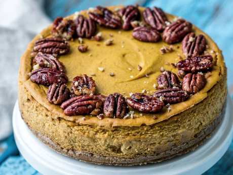 PUMPKIN CHEESECAKE