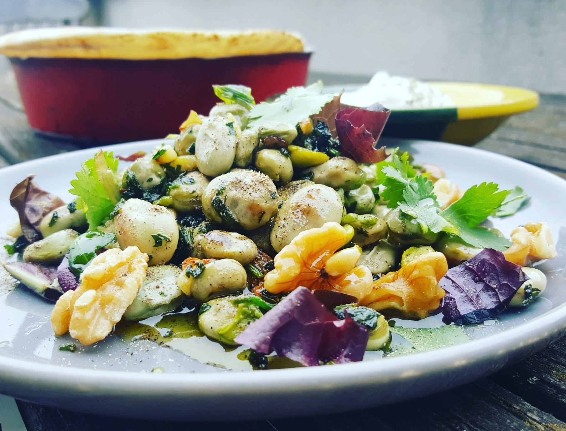 Salad on Plate