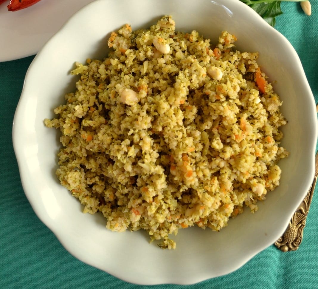 vegan broccoli couscous
