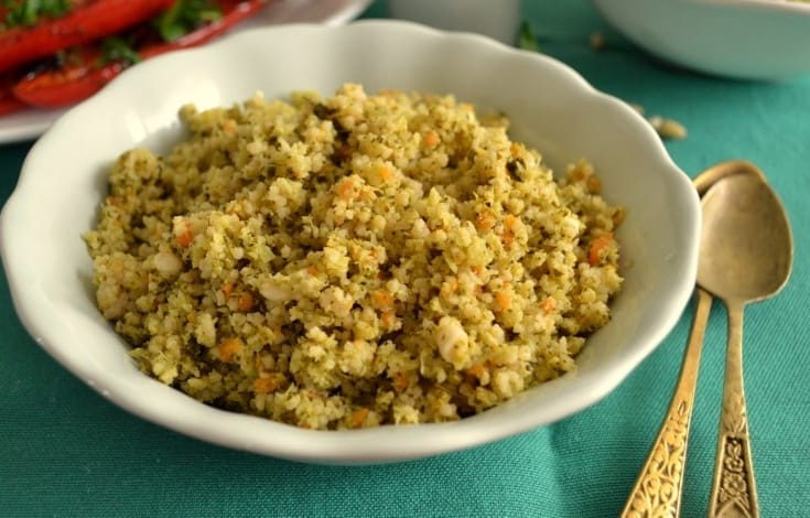 vegan broccoli couscous