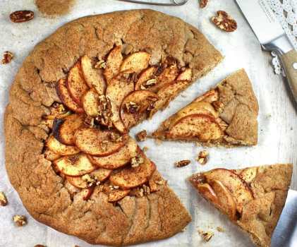 Vegan Apple Galette