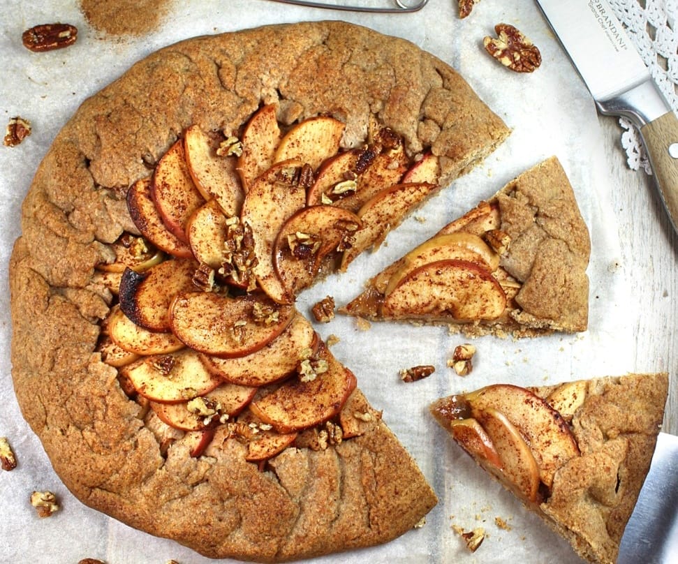 Vegan Apple Galette