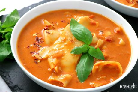vegan lasagna soup