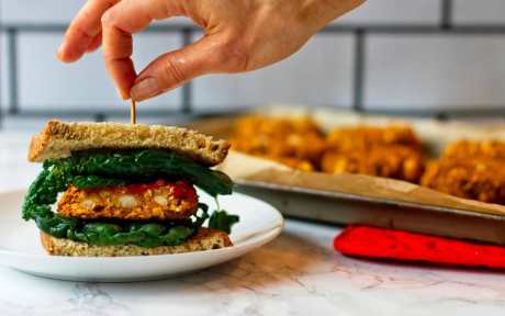 Pumpkin White Bean Patties