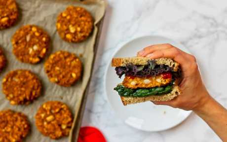 Pumpkin White Bean Patties