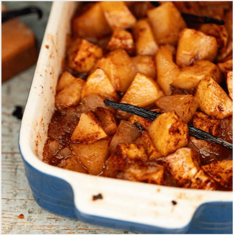 Vegan Baked Apples