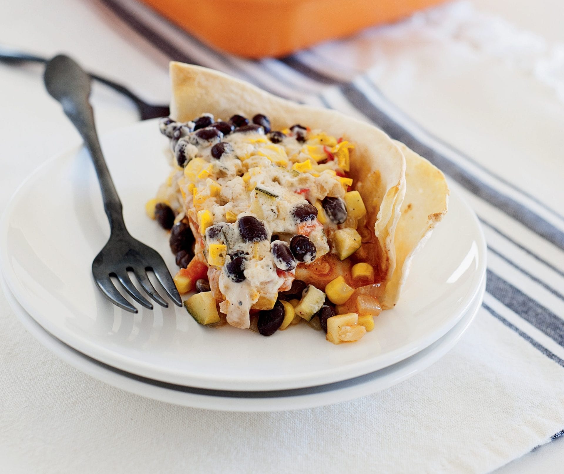 Vegan Tortilla Enchilada