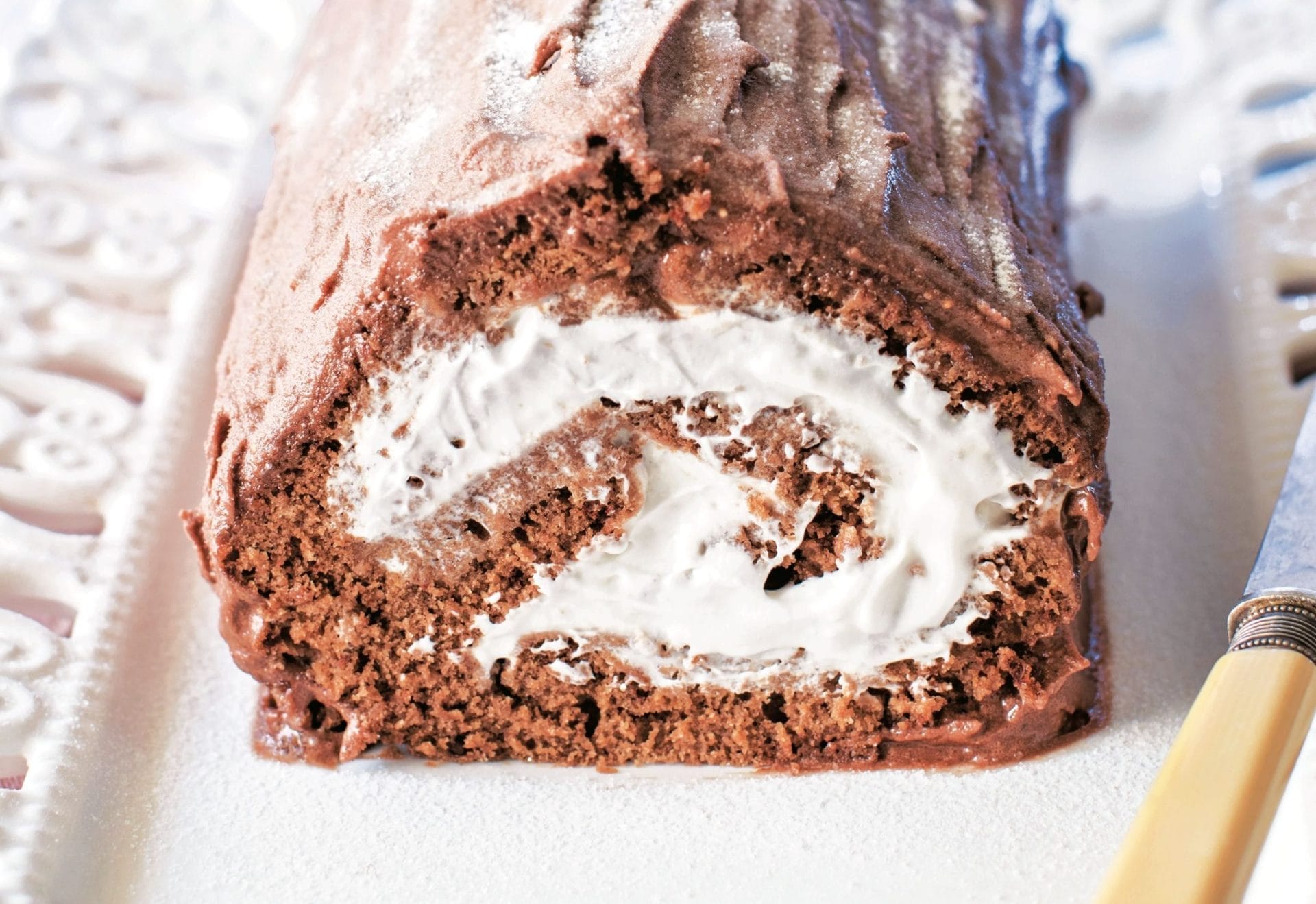 Vegan Yule Log