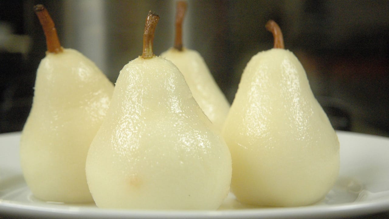 Jasmine Poached Pears