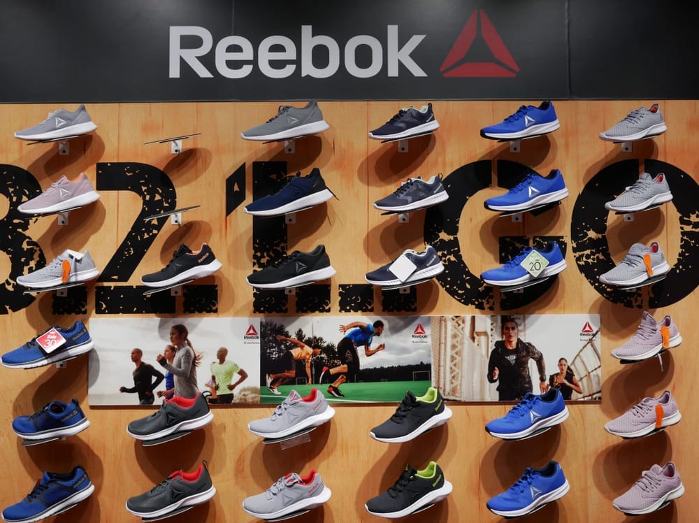Reebok Wall of Shoes