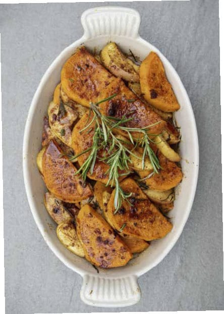 Baked Sweet Potato and Apple 