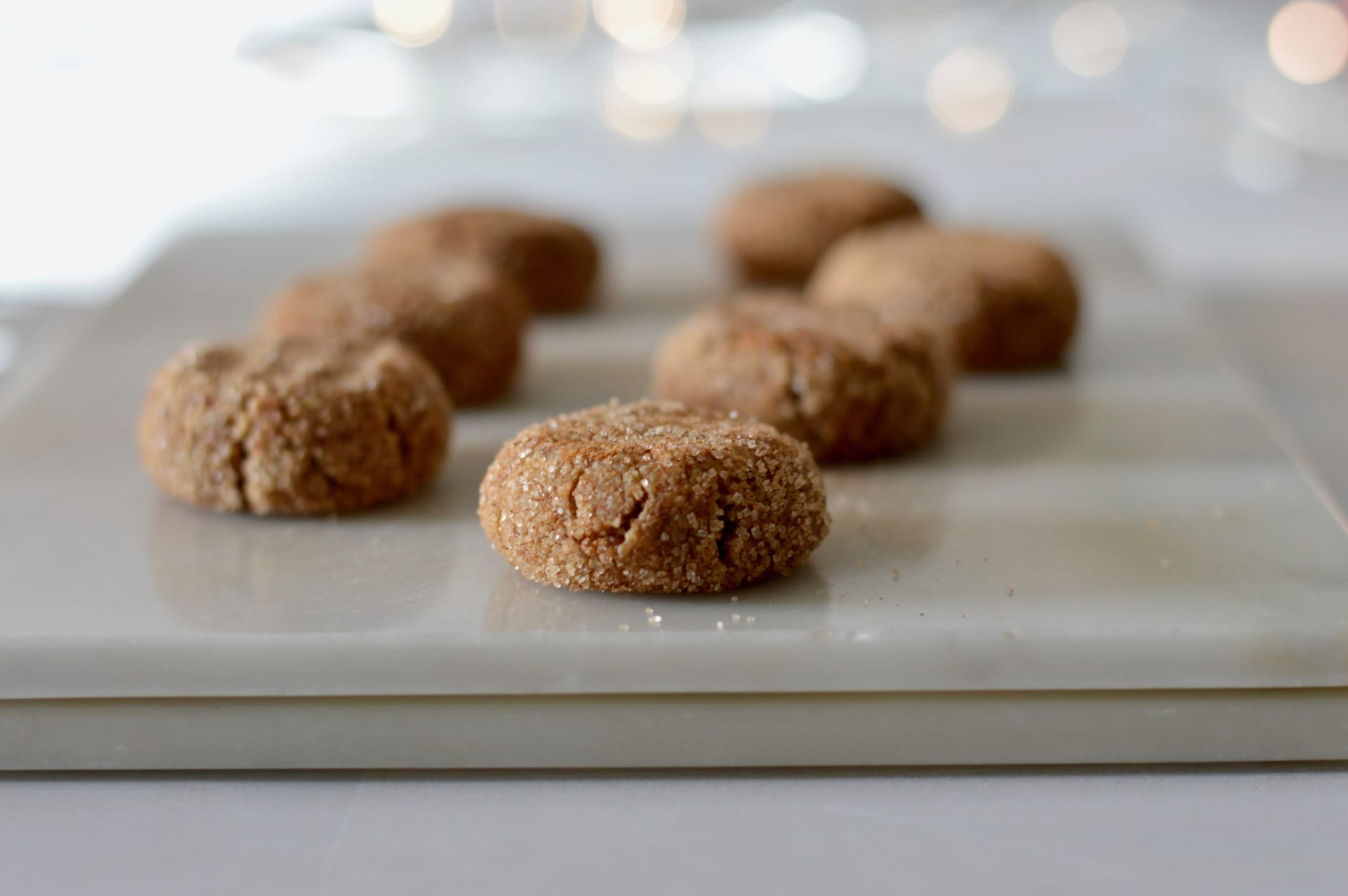 vegan Cinnamon almond cookies
