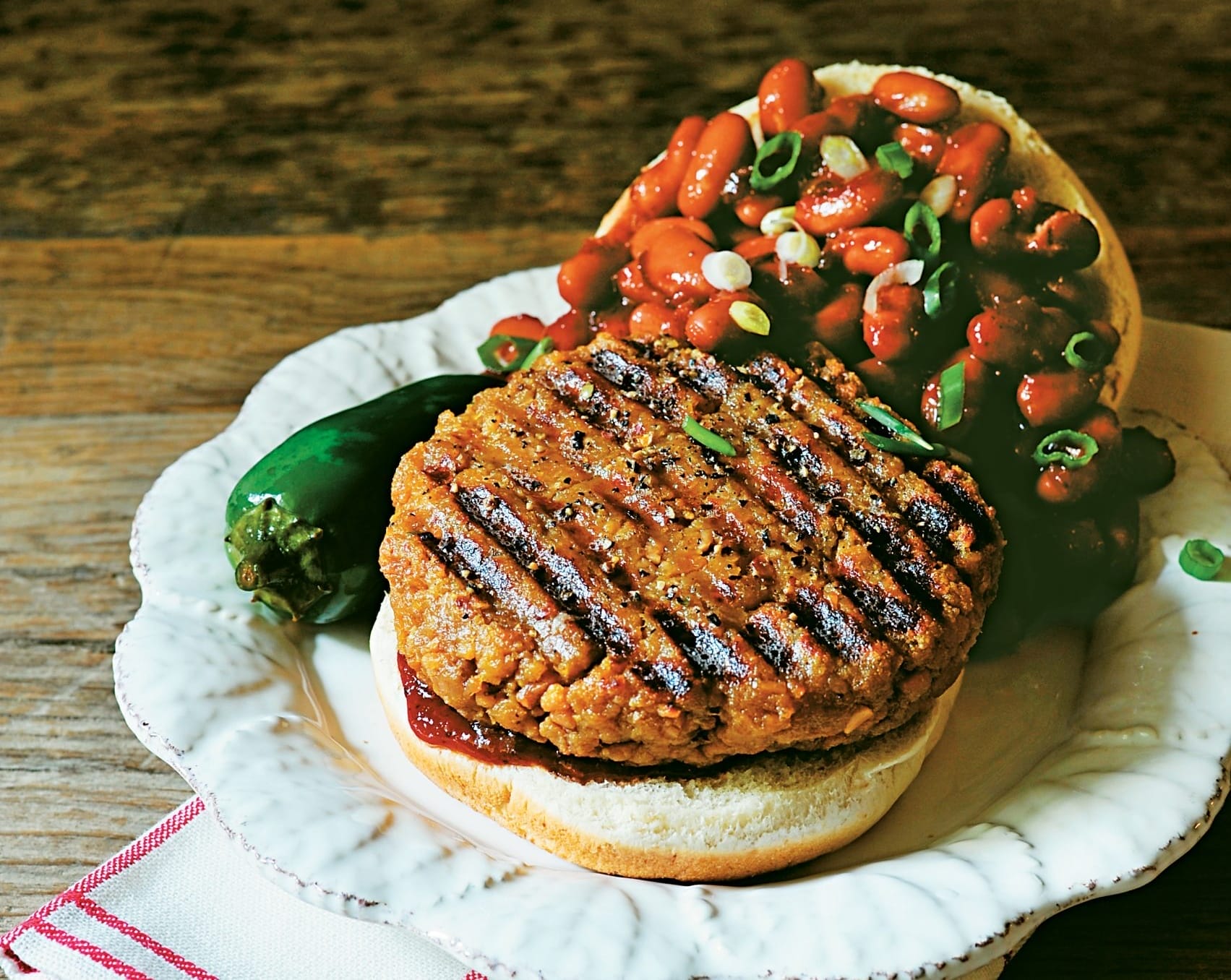 Western Burger vegan
