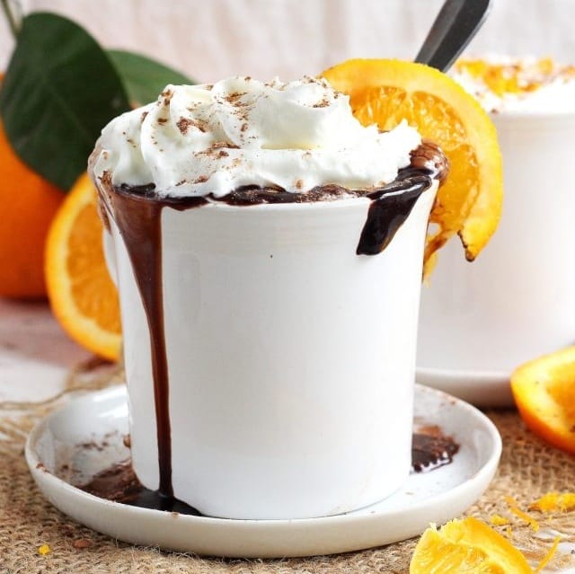 Orange Infused Hot Chocolate