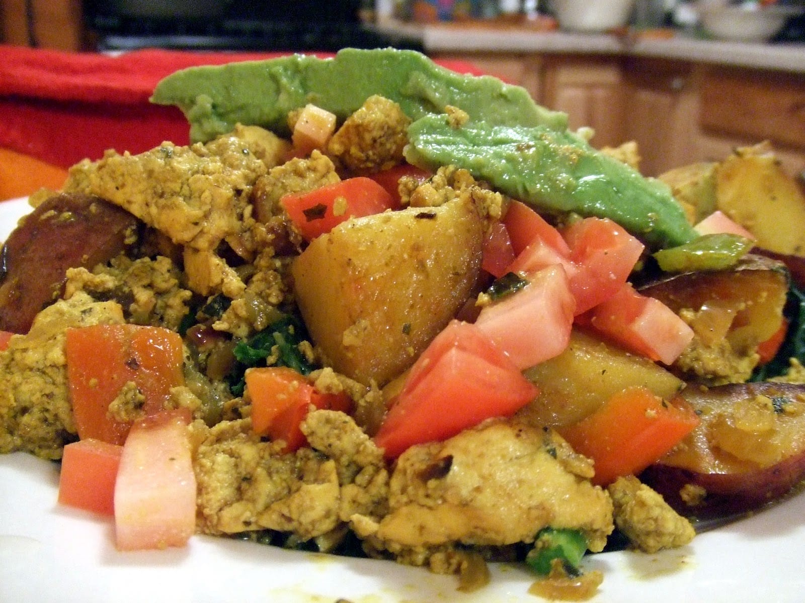 Southwestern Tofu Scramble