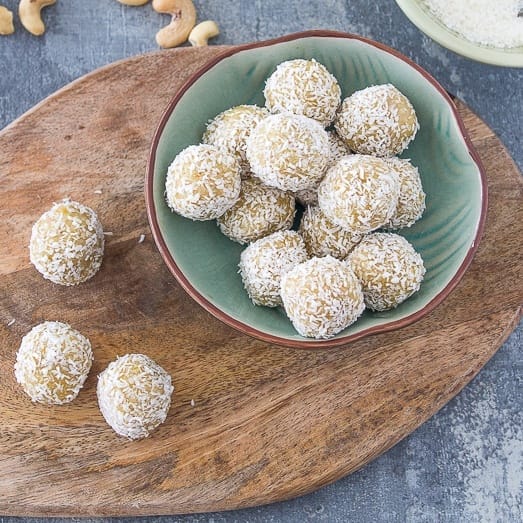 Cashew Lemon Balls