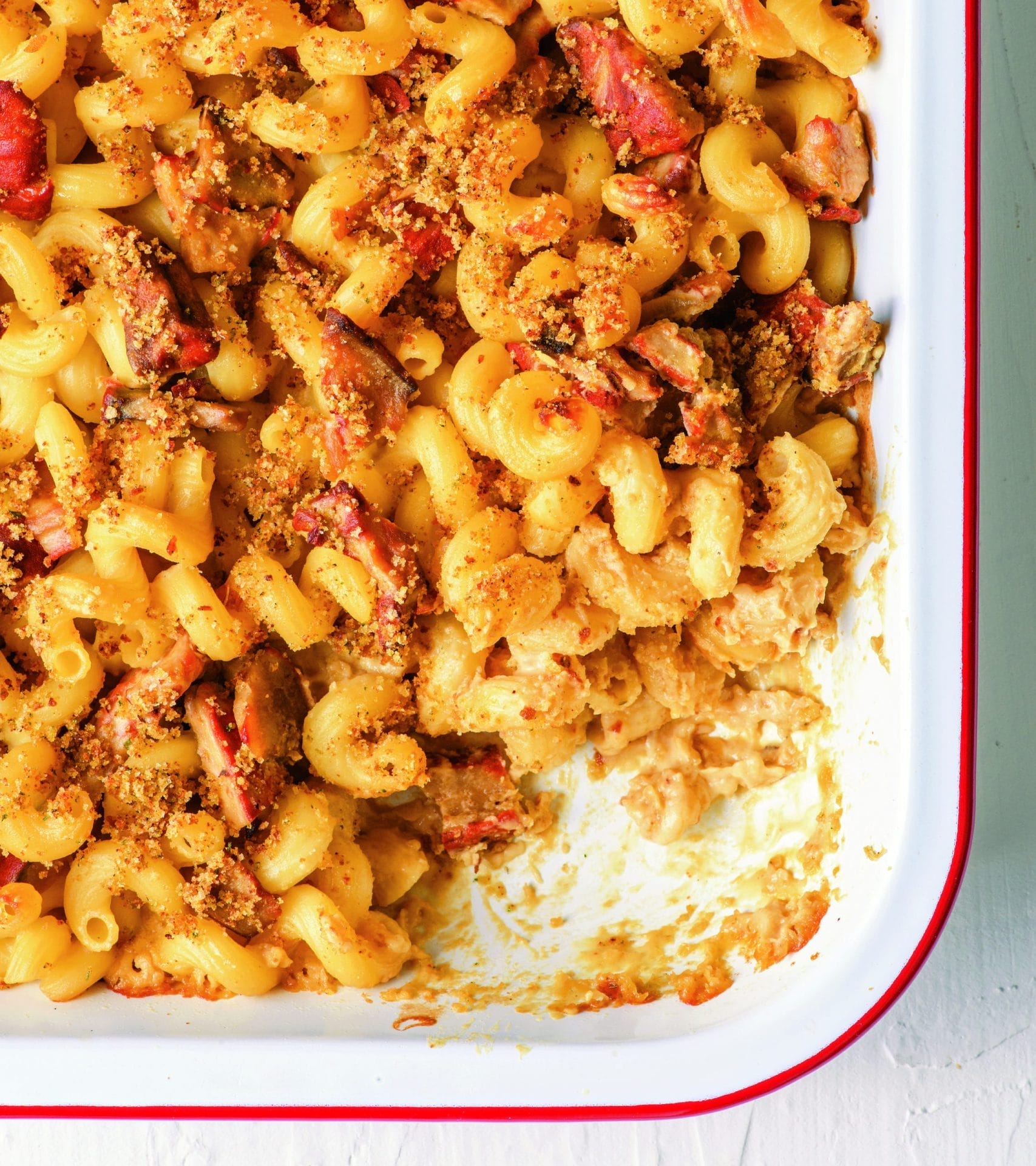Lobster Mushroom Mac ’n’ Cheese