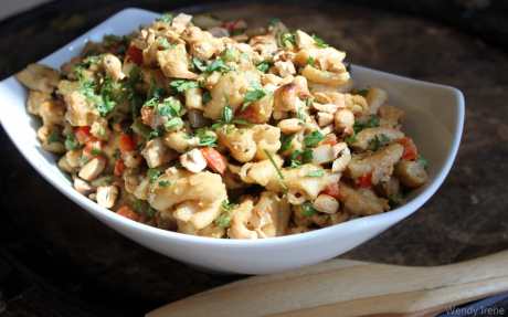 Gluten-Free Cashew Tempeh Pasta