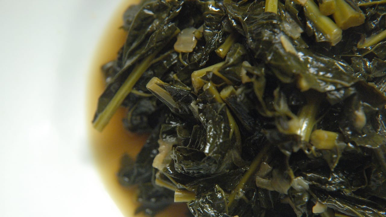 braised kale