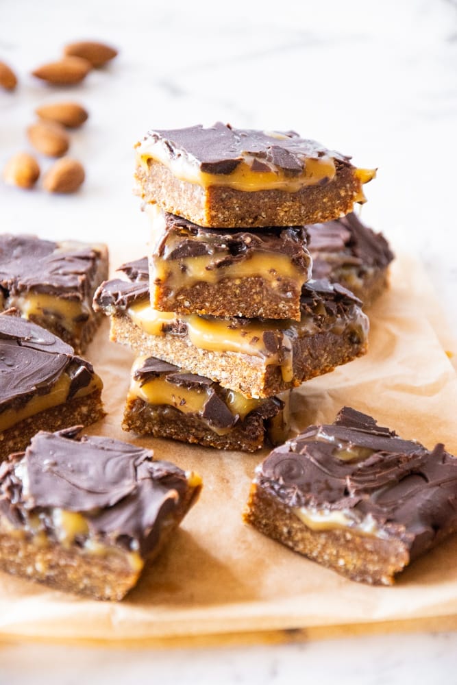 Chocolate Caramel Slice